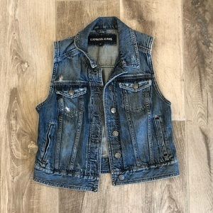 Express Denim Vest